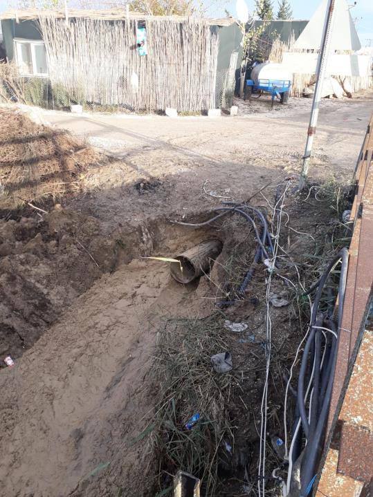 Adana Aski 100 M 400MM Çelik Boru ile  Karayolu Geçişi
