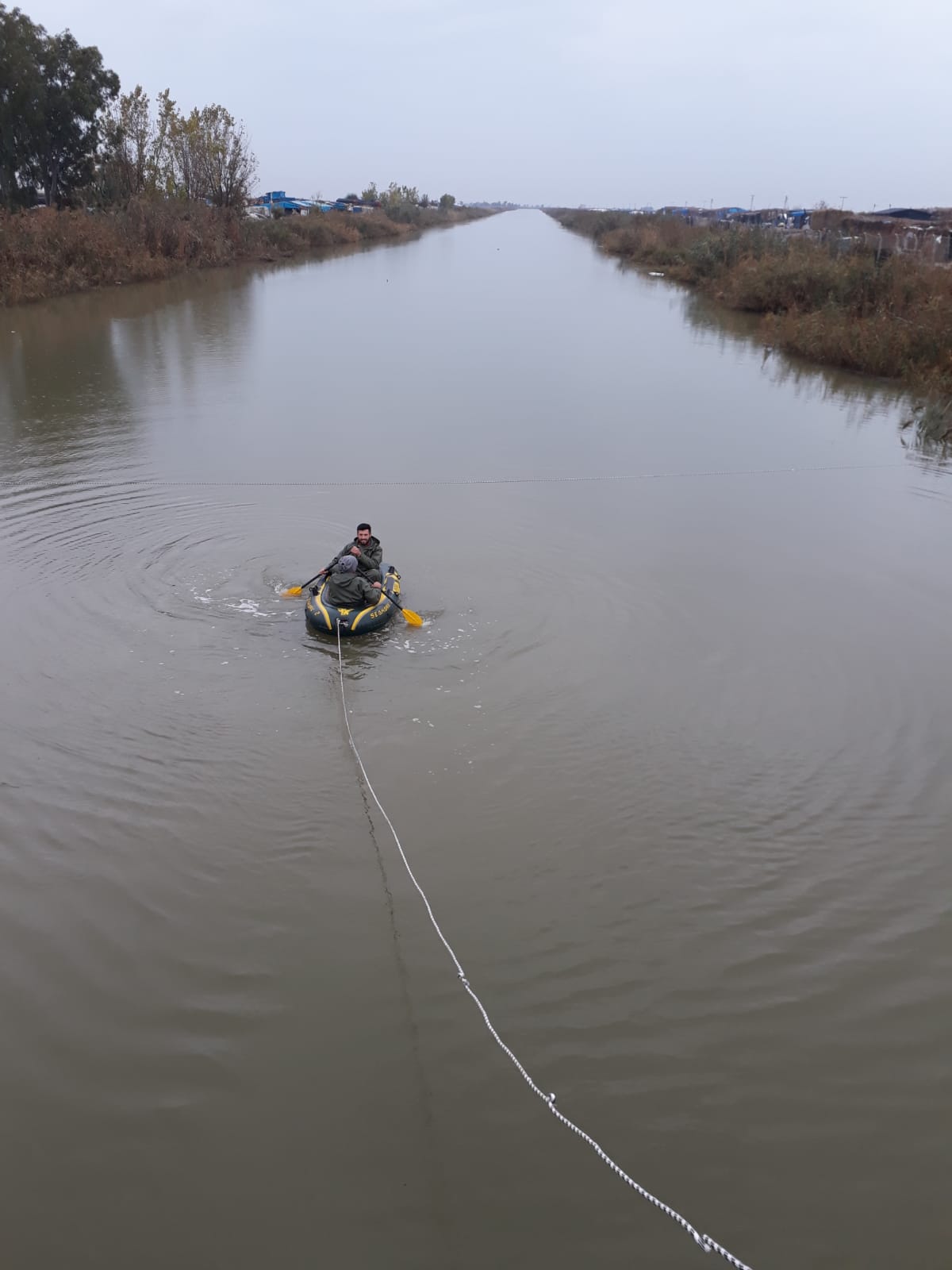 ADANA ASKİ 300M 400MM ÇELİK BORU İLE NEHİR GEÇİŞİ